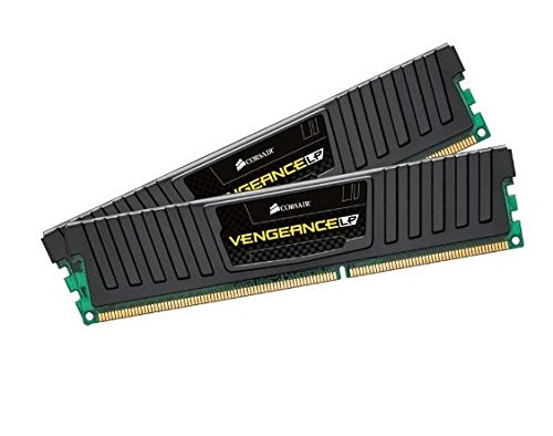 Corsair CML16GX3M2A1600C9 Vengeance Low Profile 16GB (2x8GB) DDR3 1600 Mhz CL 9 XMP Performance Desktop Memory Black Ducoup.co.uk